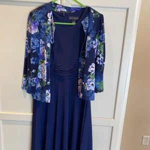 2 piece dress and jacket